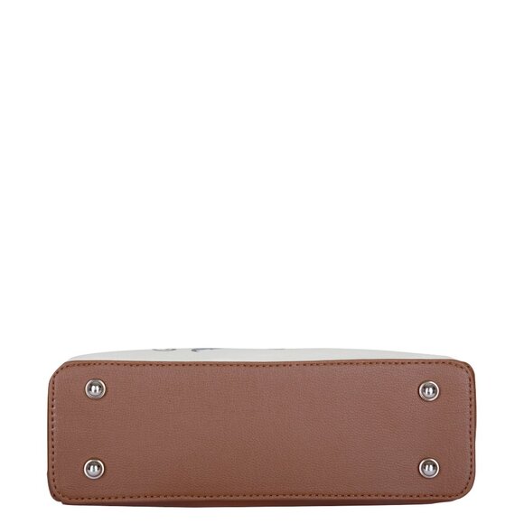 Printed Leather Shoulder Tote Bag for Women–Sling Bag Daily Use Purse for Office - Picture 7 of 10